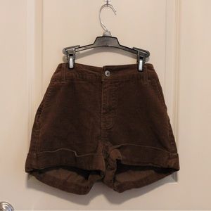 Forever 21 high waisted corduroy shorts